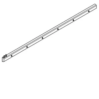 KWC Aquarotter Armatureneinheit, Edst., W.-Mont., 6 Waschplätze, 4200 mm, Wasser ob. li, 2030072020 2030072020