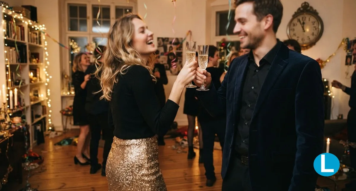 Silvester-Outfit: Glitzer, Pailletten & festliche Looks