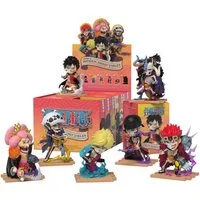 One Piece Anime Sammelfigur Mighty Jaxx - One Piece Figur Serie 1 - 2 - 4 - 5 - 6 - 7, Eine Packung – enthält eine zufällige Figur