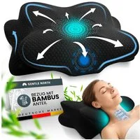 Gentle North Nackenstützkissen Orthopädisches Nackenstützkissen aus hochwertigem Memory Foam