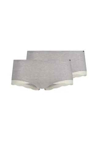 SKINY - SKINY Damen Pants DP Classicotton grey melange