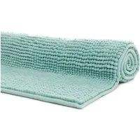 liebling Badematte, Fußbodenheizung geeignet, Polyester, rechteckig, Antirutsch-Beschichtung, sehr Saugfähig, Größe: 50x70 cm, mint