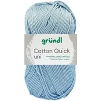 Gründl 50 Gramm Gründl Cotton Quick Uni Farbauswahl Häkelwolle