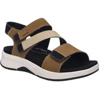 Josef Seibel Estelle 06 Sandale, Komfortschuh, Sandalette, Klettschuh mit Fußbett