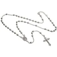 Silberkettenstore Silberkette Rosenkranz Kette Alejandro - 925 Silber