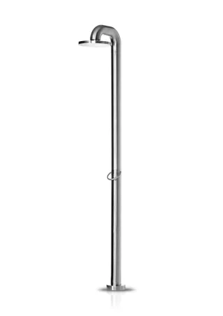 JEE-O fatline shower 01 freistehende Dusche, edelstahl gebürstet, 200-6100 200-6100