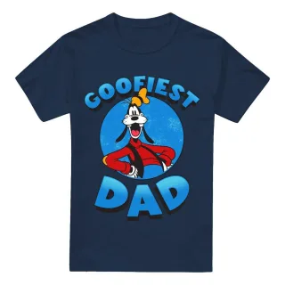 Disney - "Goofiest Dad" T-Shirt für Herren (Marineblau)