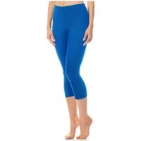 Antie Leggings Damen 3/4 Capri Hose AN60-101 (1-tlg) aus Baumwolle