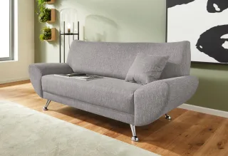 Home affaire 2-Sitzer "Saltare, elegant und komfortabel, toller Designfuß"