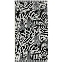 Next Handtuch Handtuch mit Zebramuster aus Baumwolle, (1-St)