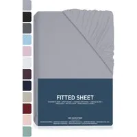 BRB HOME Spannbettlaken Spannbettlaken Gebürstete Mikrofaser, Polyester, Gummizug: Rundum, (1 Stück), Polyester für Boxspringbett und Topper bis 30 cm