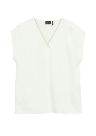 s.Oliver BLACK LABEL - T-Shirt creme - Gr. - 42