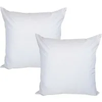 JACK Kissenbezüge 2er Set 50x50cm Outdoor Wasserfest, (2 Stück), 2x Kissenhülle, strapazierfähig, wasserabweisend, Innen & Außen