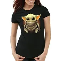 style3 T-Shirt Chibi Yoda mini mando kopfgeldjäger mandalorian star wars