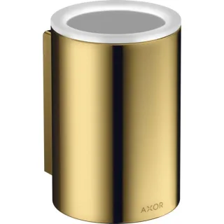 hansgrohe Axor Zahnbecher 42804990 d= 76x114mm, Wandmontage, polished gold optic