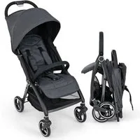 COSTWAY Kinder-Buggy, Kinderwagen klappbar, verstellbar