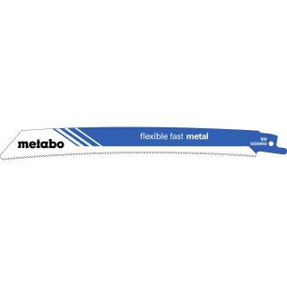 Metabo Säbelsägeblätter flexible fast metal 0,9 mm, BiM, 1,8mm / 14TPI - 5 Stück - 626569000