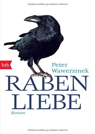 Rabenliebe: Roman [Taschenbuch] [2012] Wawerzinek Peter