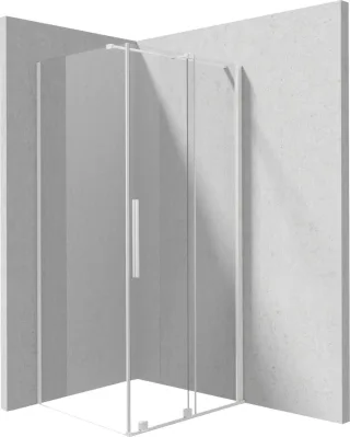 Neuesbad Duschkabine Weiß 120x90 CM KTJ_A32R + KTJ_A39P NB1DEKPNAP12S091