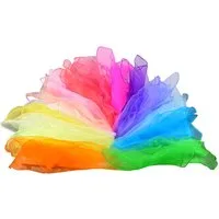 SportFit Spiel Rhythmiktücher Regenbogen