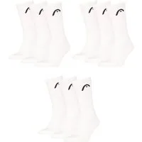 Head Sportsocken HEAD Unisex Sportsocken Crew Style im 9er Pack (9er Pack)