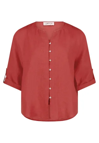 CARTOON - Leinenbluse rust brown - Gr. - 34