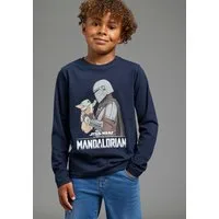 KIDSWORLD Langarmshirt STAR WARS: MANDALORIAN Shirt, Disney Disney-Shirt, normale Schnittform, Langarm, Basic-Stil