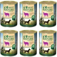 Best Nature Adult, Nassfutter für Hunde, 6x 400g, Lamm mit Kartoffeln, Petersil..., Nassfutter für: Hund