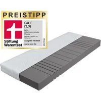 Komfortschaummatratze Marissa, 7 Zonen Matratze 90x200, 140x200 cm & weitere Größen, Beco, 18 cm hoch, ergonomischer Schlaf, getestet in 90x200, H3, Ausgabe 10/2025