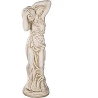 BIRENDY Dekofigur Große 7kg Statue Wassertägerin 82cm SYLA14002 Gartenfigur Dekofigur