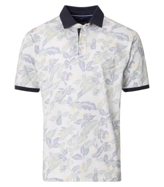 CASAMODA - Polo-Shirt weiß - Gr. - L