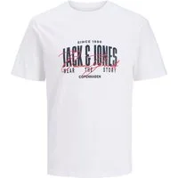 Jack & Jones Junior Rundhalsshirt JJAERO TEE SS CREW NECK JNR Baumwolle, regular fit
