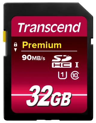 Transcend SDHC Class 10 UHS-I (Premium) | ts32gsdu1 | Flash-Speicherkarte