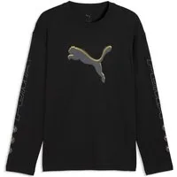 PUMA T-Shirt PUMA Sport Relaxed Street Langarmshirt Herren