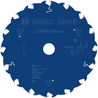 Bosch Kreissägeblatt Expert for Wood Ø 168mm - 2608901874