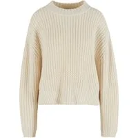 URBAN CLASSICS Fleecepullover Urban Classics Ladies Wide Basic Oversized Sweater