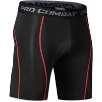 Blusmart Radlerhose Gepolsterte Radunterwäsche für Damen und Herren (Stoßfest, atmungsaktiv, Schnelltrocknend, elastisch) Radsportshorts Fahrradhosen mit 4D Gel Sitzpolster