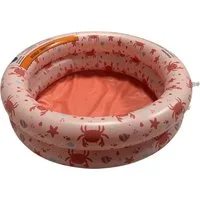 Swim Essentials Pool Swimming Pool 60 cm Rot Krabbe 60 x 15 cm, Swimmingpool Planschbecken