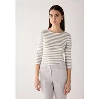MORE&MORE 3/4-Arm-Shirt stretchiges 3/4 Arm, Streifenshirt