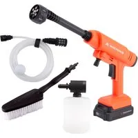 Yardforce Hochdruckreiniger LW C02B, 150 W, Fördermenge max: 220 l/h, mit einstellbarer 5-in-1-Düse