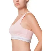 celodoro Bustier Bustier mit Webgummi-Bund - Sport Bra Top mit Markenlogo