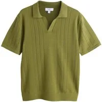 Next Poloshirt Gestricktes Regular Fit Trophy Poloshirt (1-tlg)