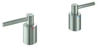 Grohe Hebelgriffe Atrio 14218 1 Paar supersteel, 14218DC0 14218DC0