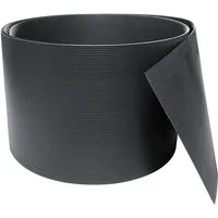 Clanmacy Sichtschutzstreifen 10x 20x 30x 40x Hartes PVC Sichtschutzstreifen Anthrazit 2.5mx19cm, (10er ~ 40er set 10 ~ 40St. set, 10-St., 10x ~40x 2.525mx19cm), UV-beständig Zaunfolie Windschutz Sichtschutz