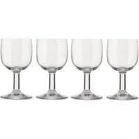 Alessi Weinglas Glass Family, 4-tlg., Kristallglas