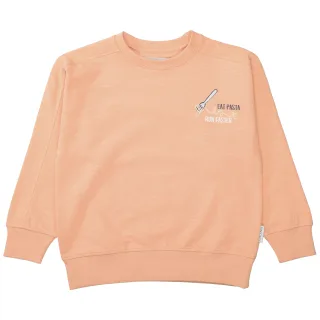 STACCATO - Kn.-Sweatshirt soft orange - Gr. - 104/110