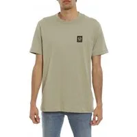 Belstaff T-Shirt Retro 1924 Patch Regular Fit Shirt Gesticktem Rand versehener Phoenix-Patch auf der Brust