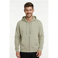HUGO Kapuzensweatjacke Relaxed Fit, Kapuze, Taschen