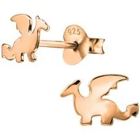 Monkimau Ohrring-Set Drachen Ohrringe aus 925 Silber, Hypoallergen