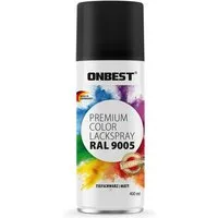 Onbest Sprühlack PREMIUM Lackspray 400 ml, Hohe Pigmentierung, Made in Germany
